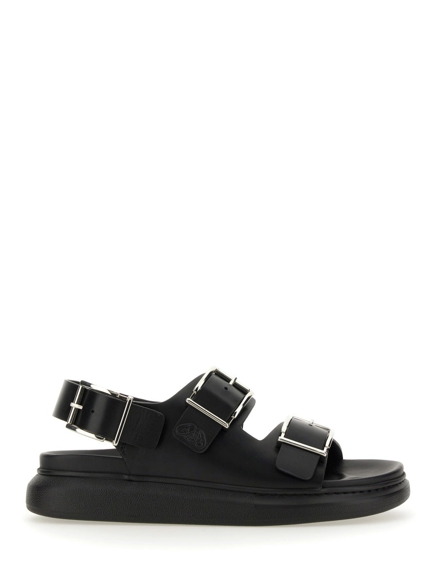 Alexander McQueen sandals luxury designer piece front view