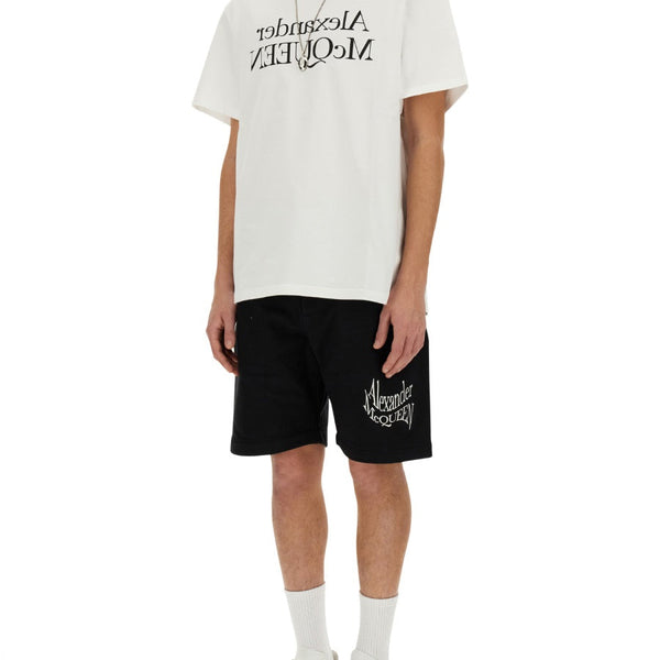 Alexander McQueen premium tee shirts detail and craftsmanship close-up