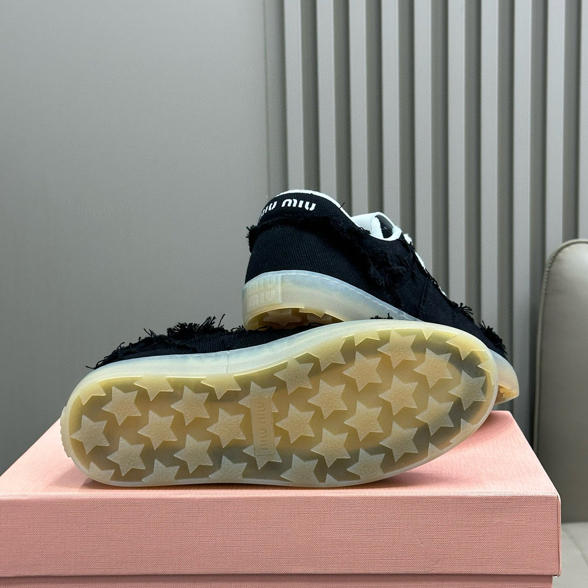 Shoes- Miu M Trainers Luxury Lifestyle Designer Footwear