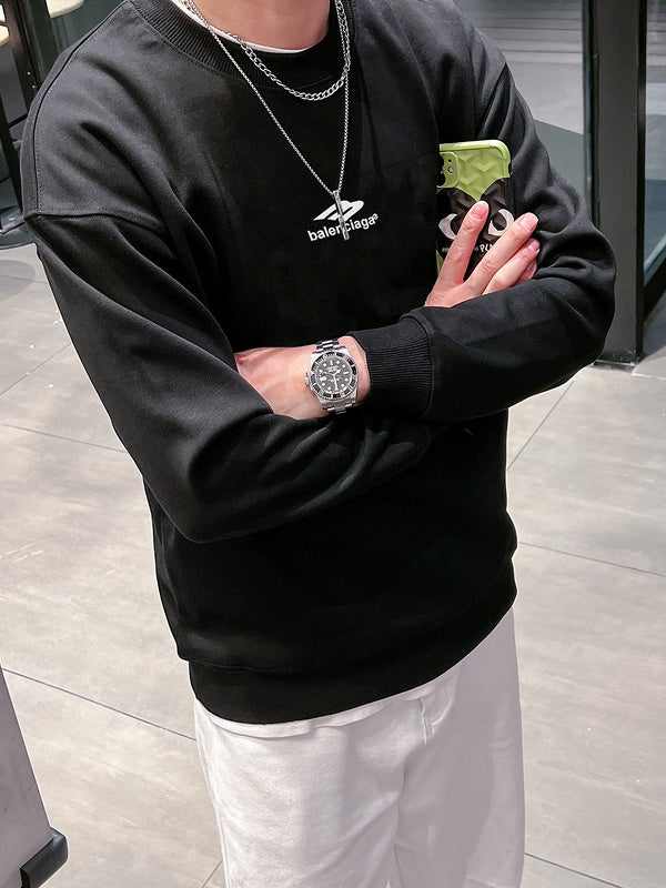 Close-up of Balenciaga designer clothing craftsmanship