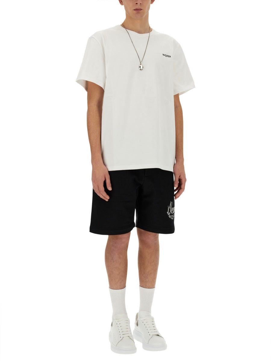 Alexander McQueen Accessories? Alexander Mcqueen Men Bermuda With Logo Luxury Designer Fashion Accessory