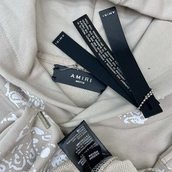 Amiri designer hoodie full view