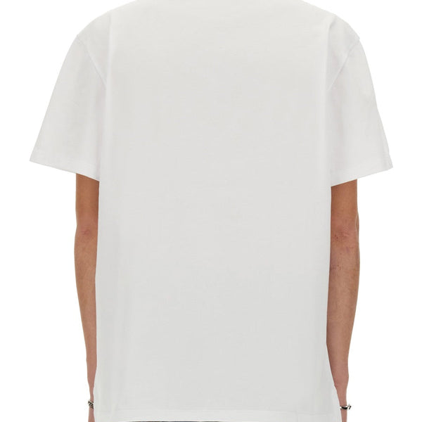 Alexander McQueen tee shirts side profile designer luxury fashion