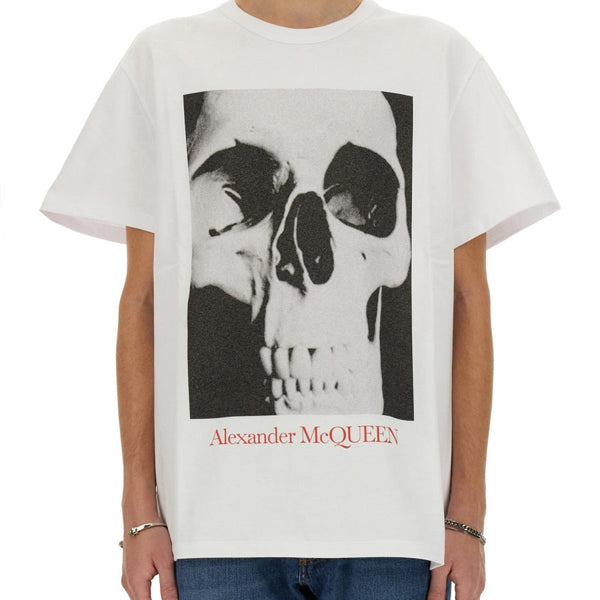 Alexander McQueen tee shirts luxury designer piece front view