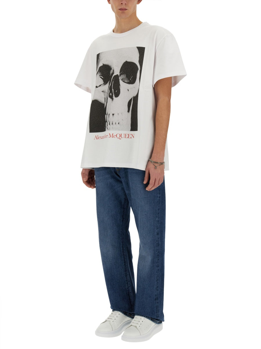 Alexander McQueen premium tee shirts detail and craftsmanship close-up