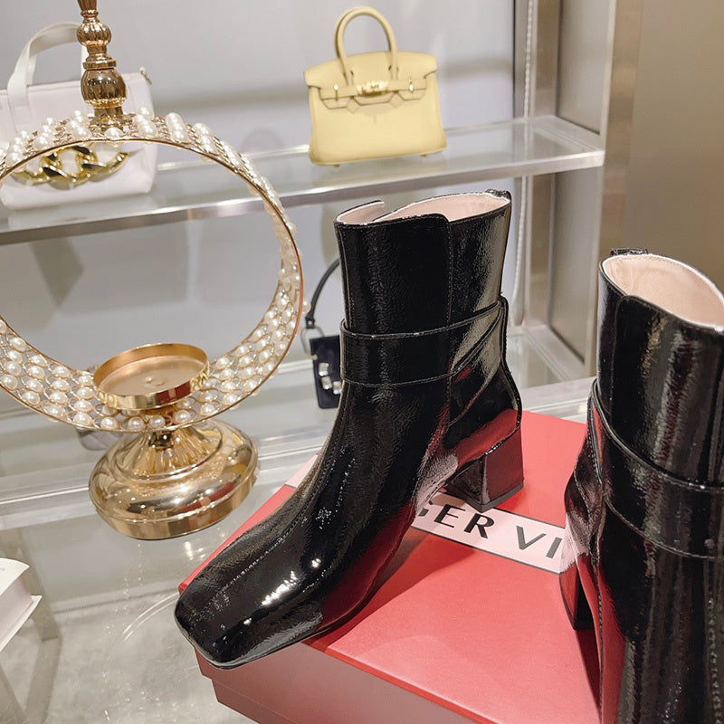 Roger Vivier luxury shoes detail shot