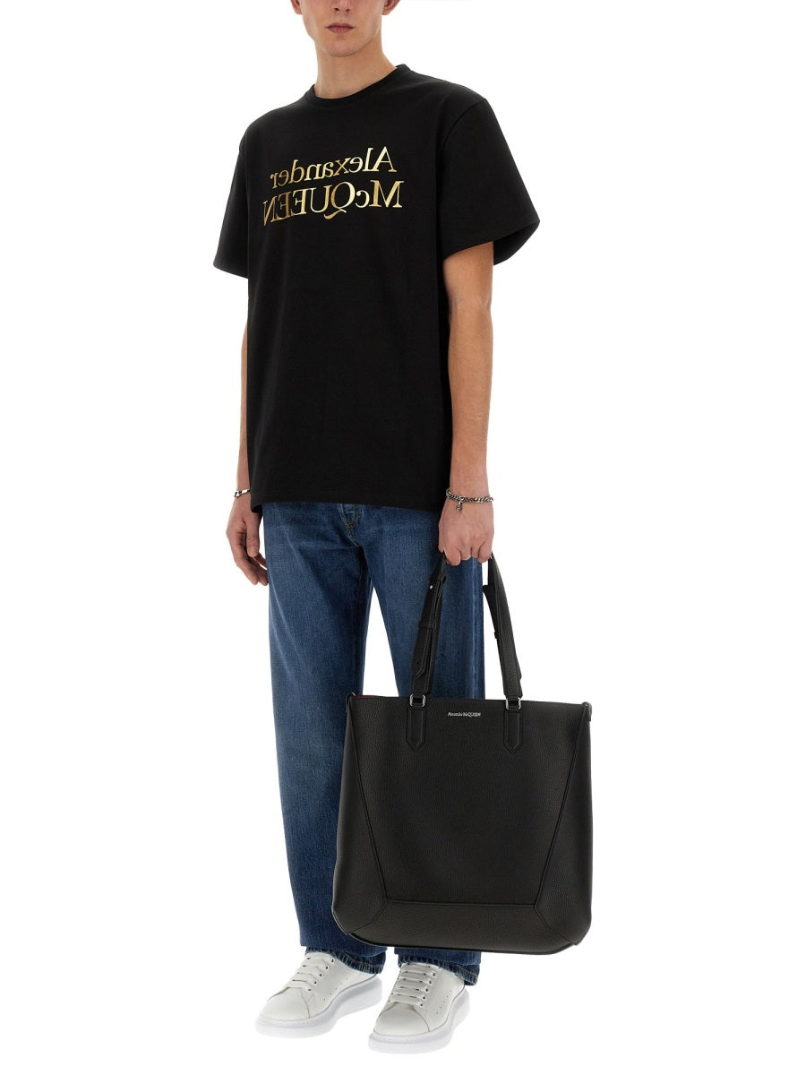 Alexander McQueen cross body bags side profile designer luxury fashion