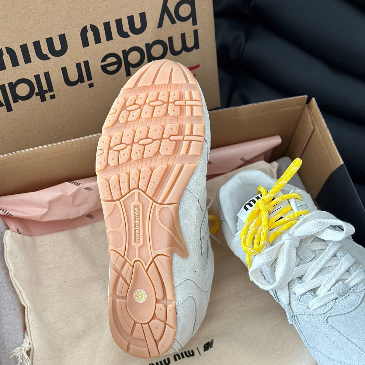 New Balance Shoes- New Balance Miu M x New Balance Trainers Luxury Lifestyle Designer Footwear