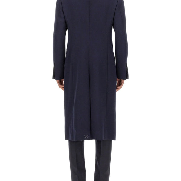 Alexander McQueen Jackets? Alexander Mcqueen Men Double-Breasted Coat Stylish Everyday Designer Outerwear