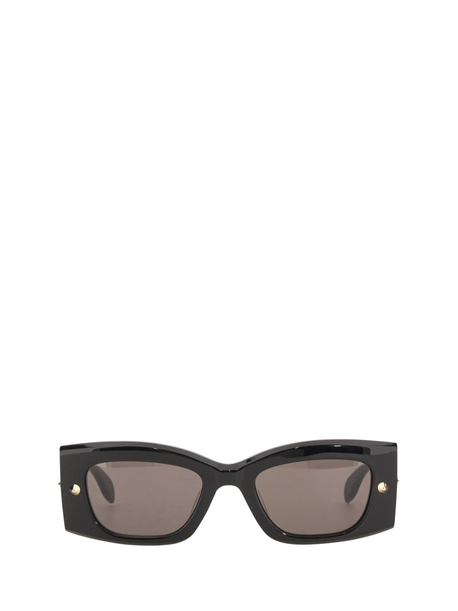 Alexander McQueen sunglasses luxury designer piece front view