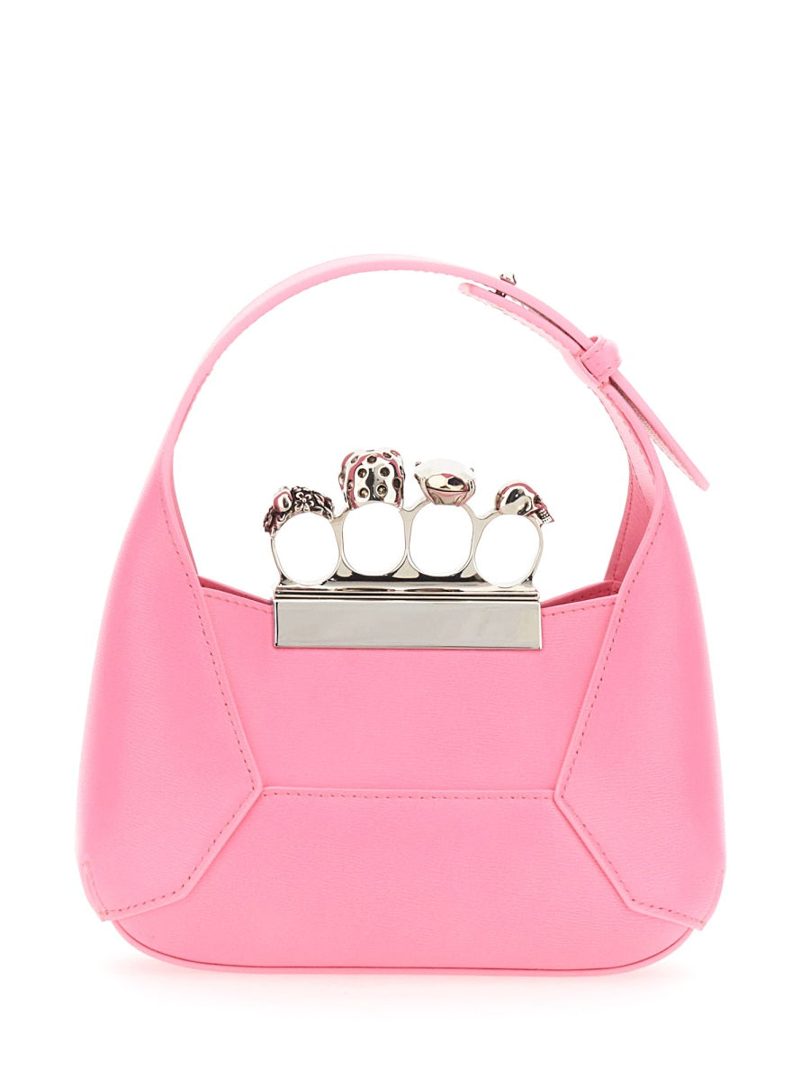 Alexander McQueen Bags? Alexander Mcqueen Women Jewelled Mini Hobo Bag Luxury Designer Leather Handbag