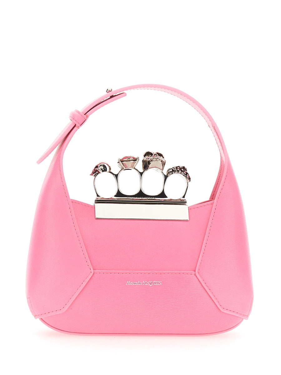 Alexander McQueen Bags? Alexander Mcqueen Women Jewelled Mini Hobo Bag Luxury Designer Leather Handbag