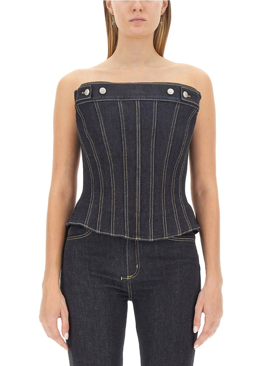 Alexander McQueen tee shirts luxury designer piece front view