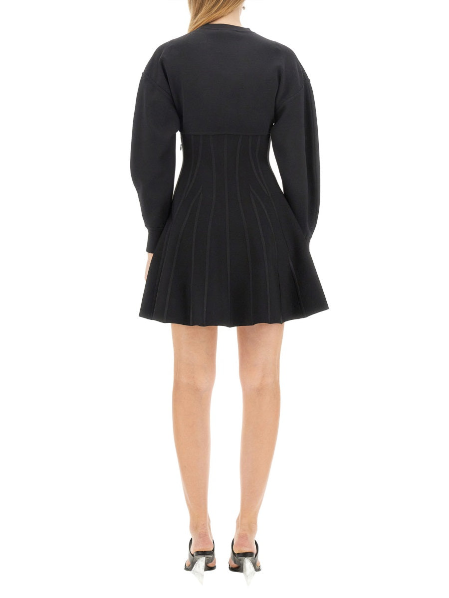 Alexander McQueen cocktail dresses side profile designer luxury fashion