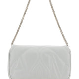 Alexander McQueen premium cross body bags detail and craftsmanship close-up