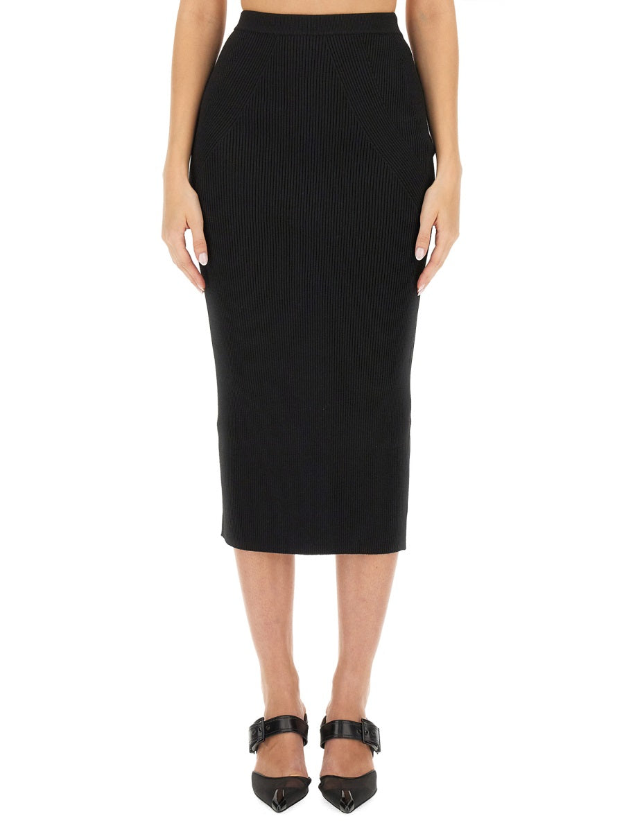 Alexander McQueen skirts luxury designer piece front view
