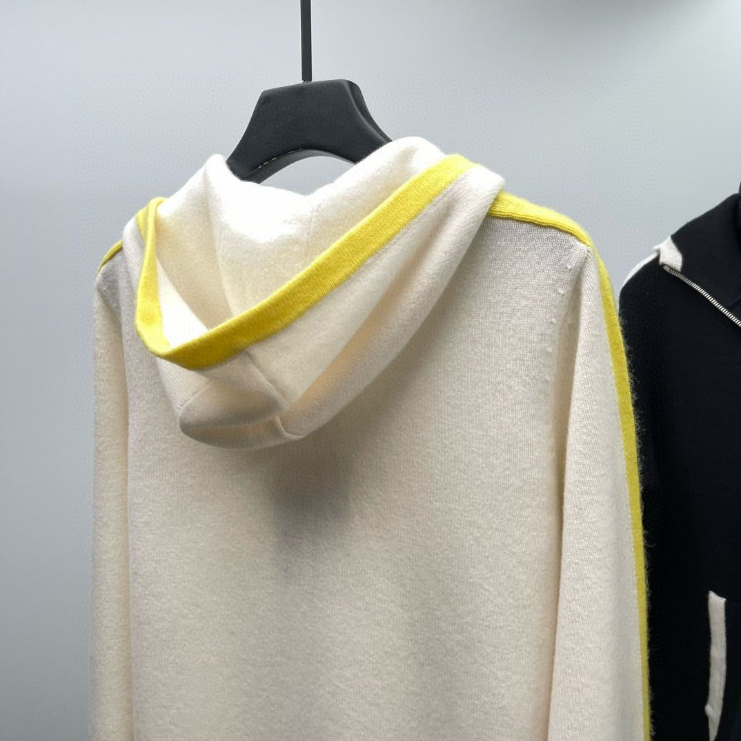 Chanel Hoodies- Chanel Zip Hoodie Premium Designer Casual Hoodie