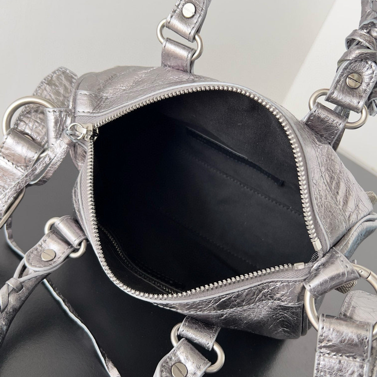 Bags- Bal Le Cagole Mini Duffel Bag Luxury Designer Leather Handbag
