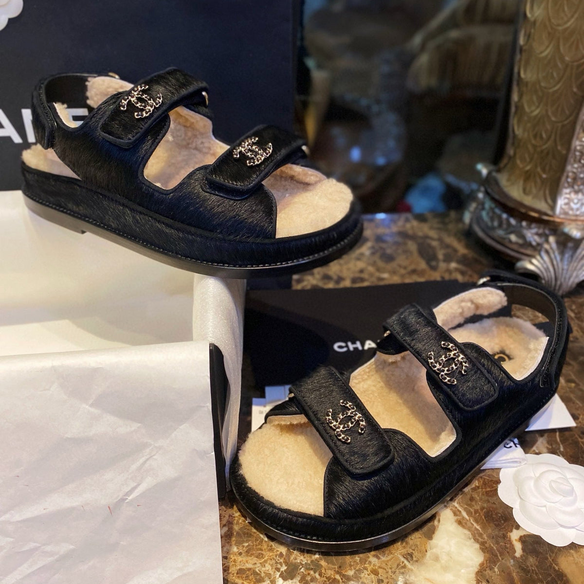 Chanel Shoes- Chanel Sandals Comfortable Everyday Designer Shoes