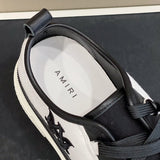 Close-up of Amiri sneakers craftsmanship