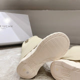 Givenchy Grey High-Top Sneakers - Side Profile View