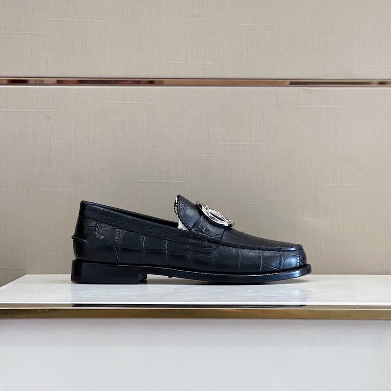 Burberry Red Slip-On Sneakers - Toe Detail View