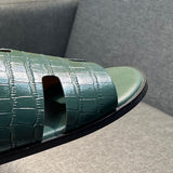 Hermès Grey Chelsea Boots - Angled View