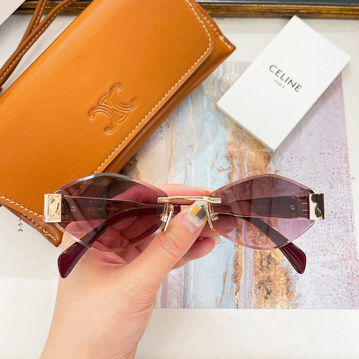 Sunglasses- Cel Sunglasses Luxury Designer UV Sunglasses