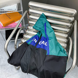 Close-up of Balenciaga designer clothing craftsmanship