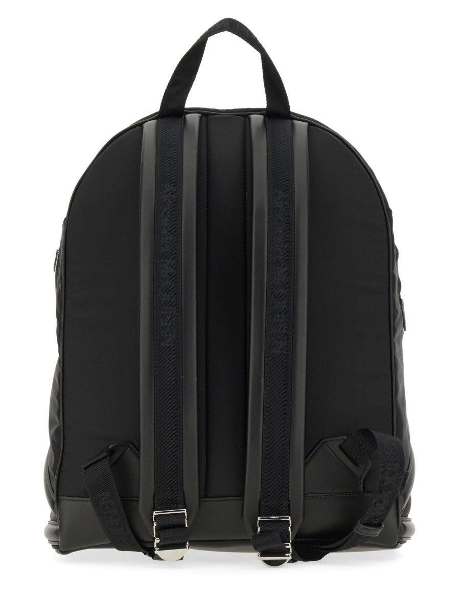 Alexander McQueen premium backpacks detail and craftsmanship close-up