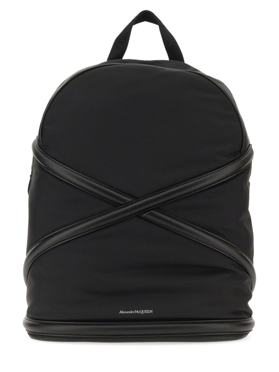 Alexander McQueen backpacks luxury designer piece front view