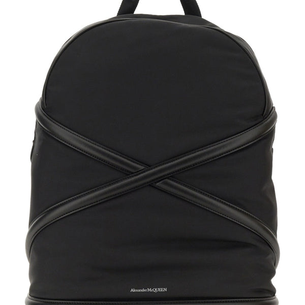Alexander McQueen backpacks luxury designer piece front view