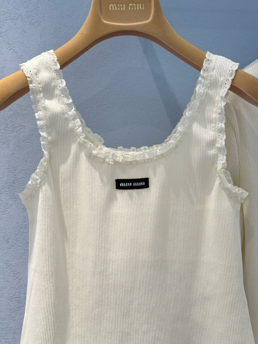 Tops- Miu M Top Premium Designer Casual Top