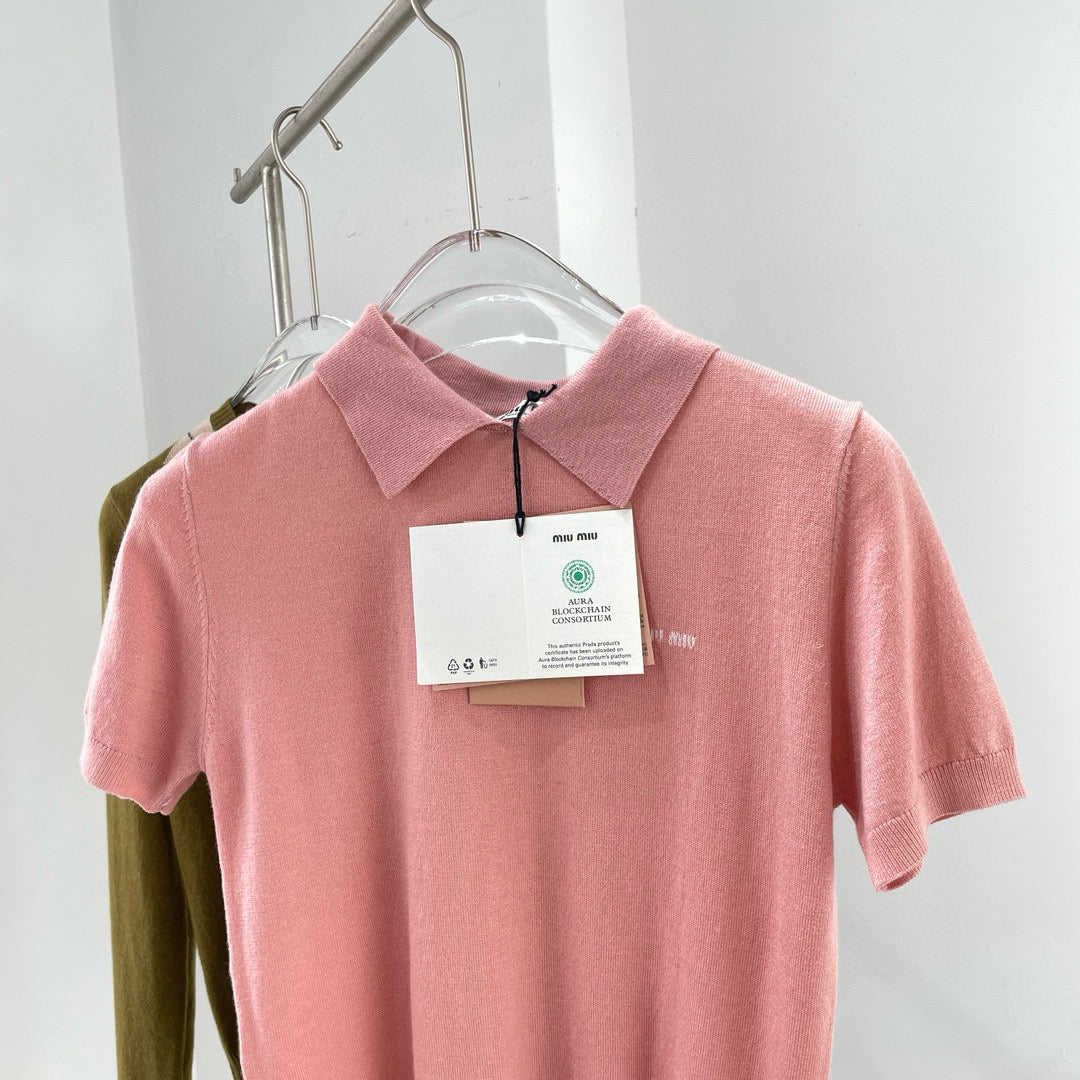 Tops- Miu M Top Premium Designer Casual Top