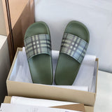 Burberry Nude Combat Boots - Angled View