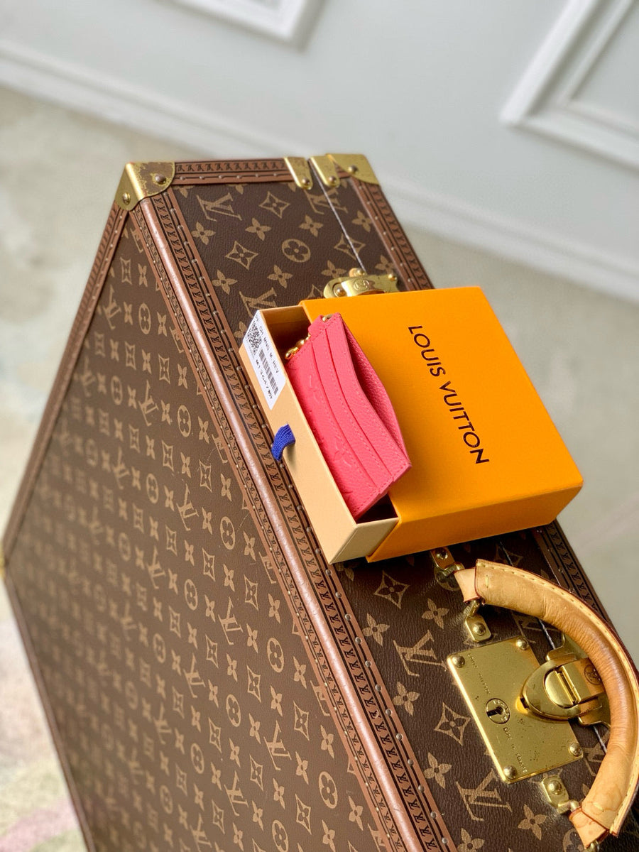 Louis Vuitton Wallets- Louis Vuitton Lou Charms Card Holder Premium Leather Designer Wallet