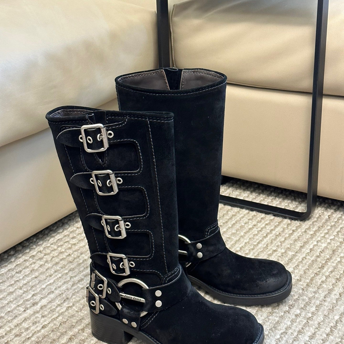 Shoes? Miu M Boots Luxury Lifestyle Designer Footwear