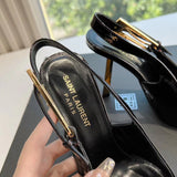Saint Laurent designer shoes full view