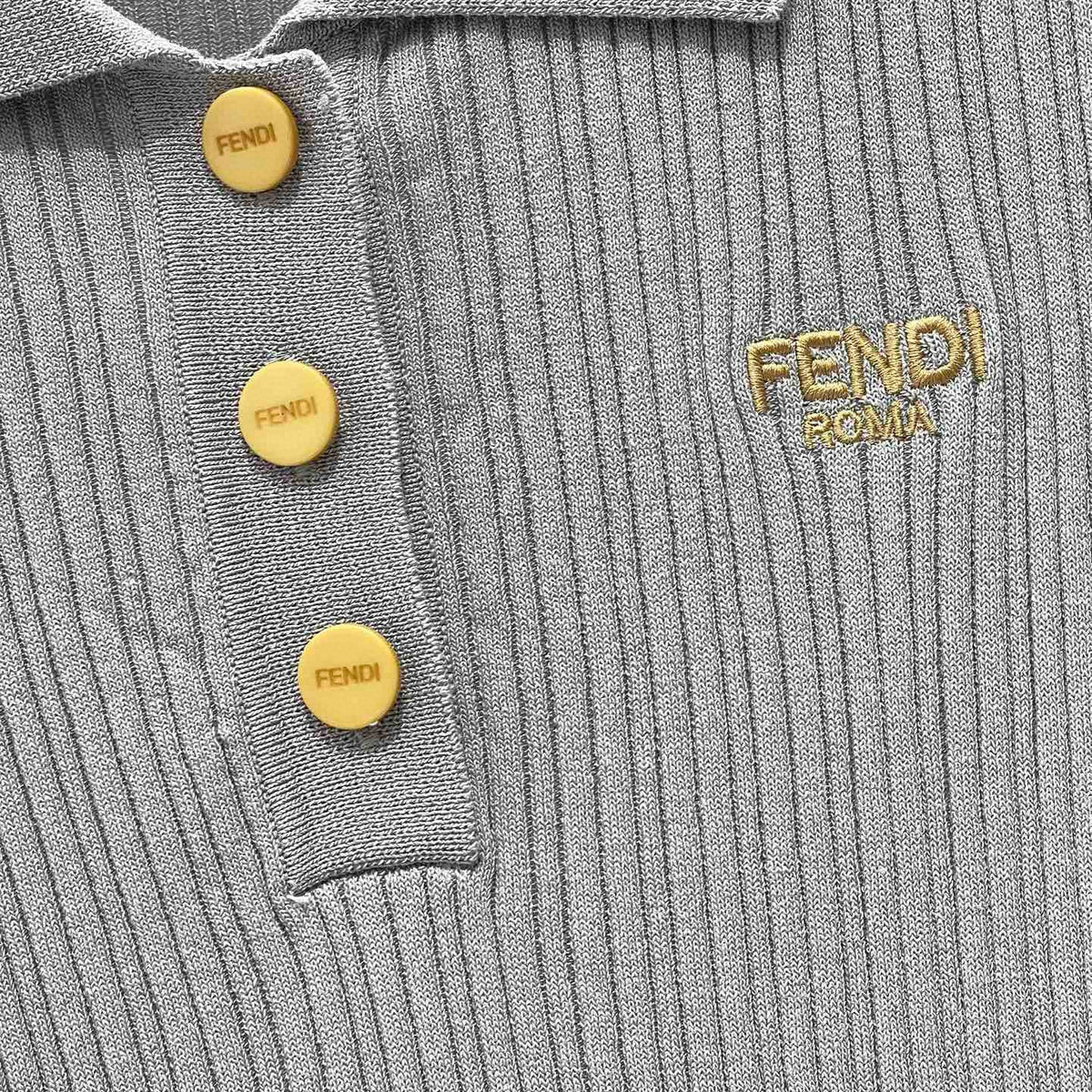 Polo Shirts- Fen Polo Shirt Classic Designer Cotton Polo Shirt
