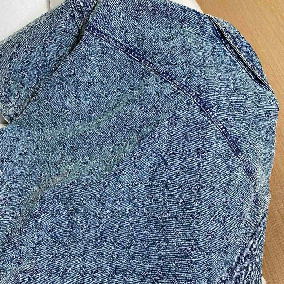 Louis Vuitton Tops- Louis Vuitton Lou Denim Shirt Premium Designer Casual Top
