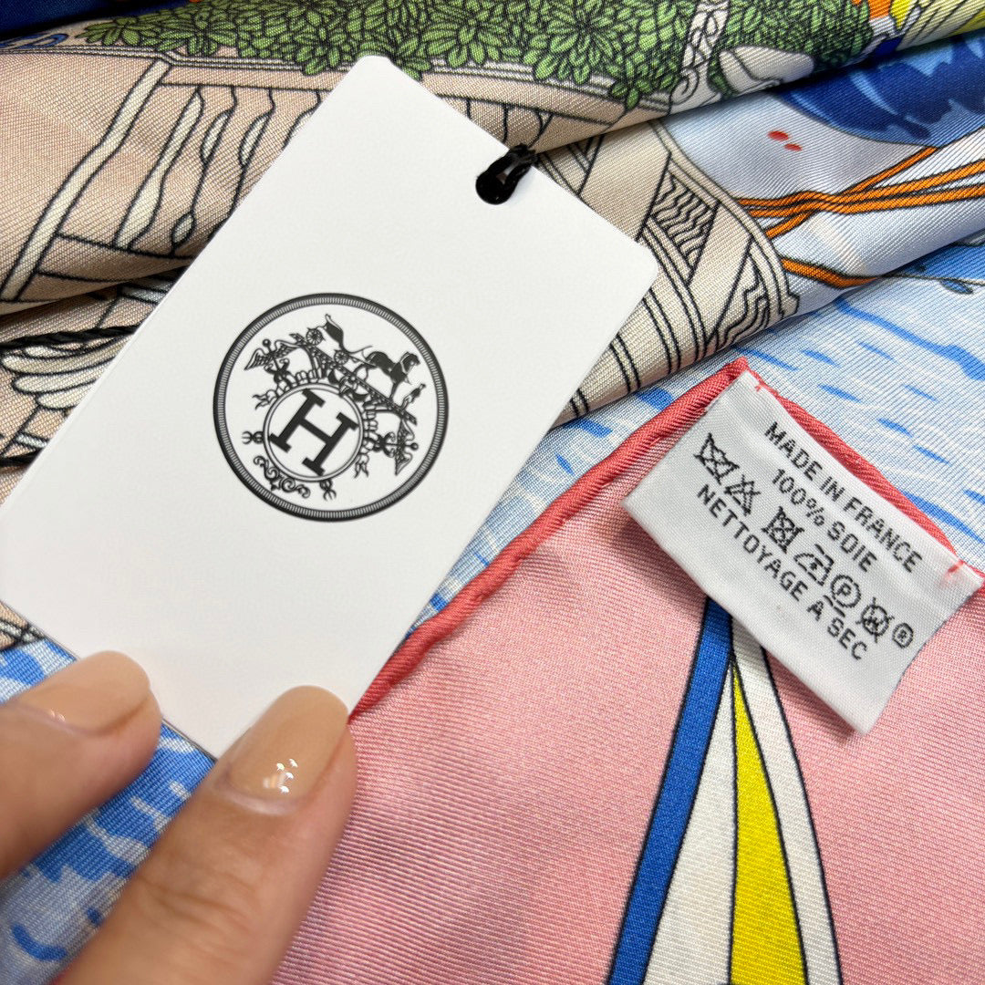 Accessories- Herm Scarve Luxury Designer Fashion Accessory