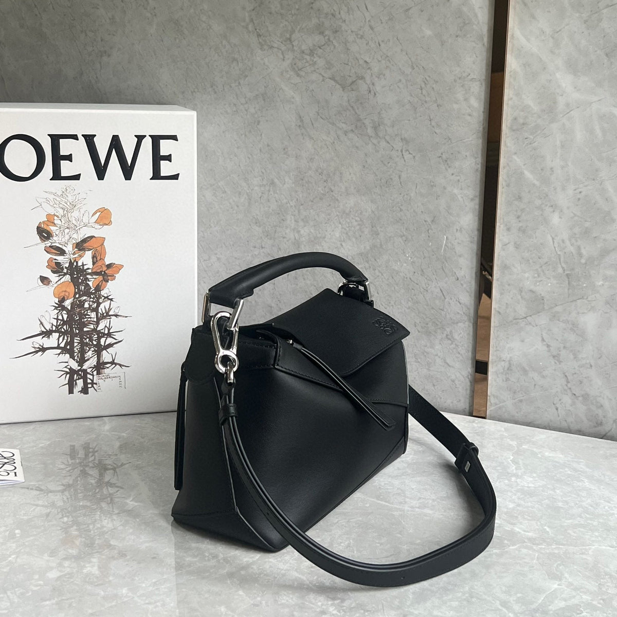 Bags- Loew Small Puzzle Edge Bag Luxury Designer Leather Handbag