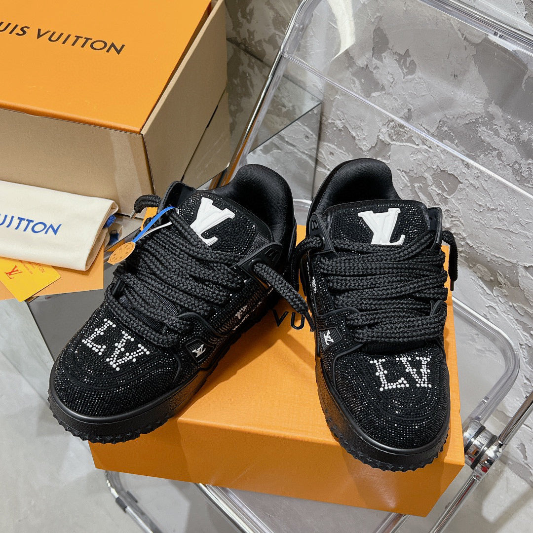 Louis Vuitton Shoes- Louis Vuitton Lou Trainers Luxury Lifestyle Designer Footwear