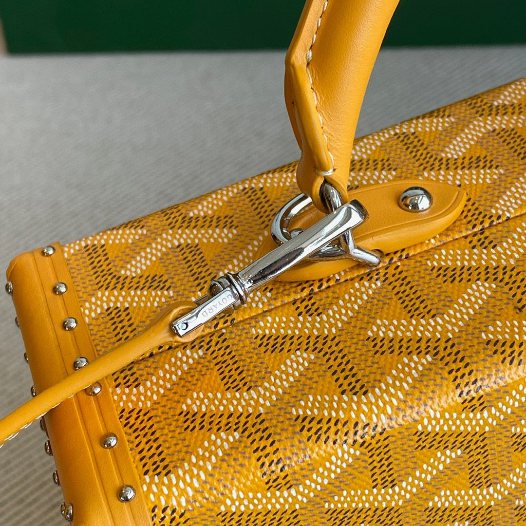 Bags- Goya Grand Hotel Trunk Bag Luxury Designer Leather Handbag