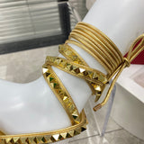Valentino Garavani designer shoes full view