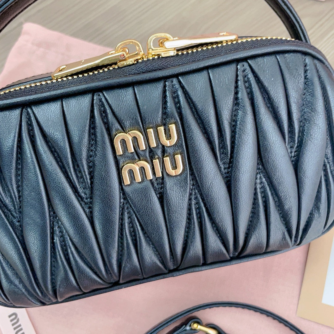 Bags- Miu M Matelasse Shoulder Bag Premium Designer Shoulder Bag