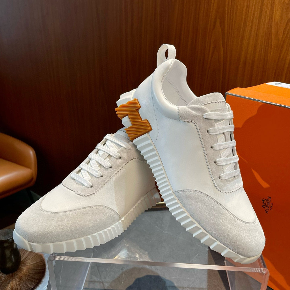 Shoes- Herm Bouncing Sneakers Comfortable Everyday Designer Shoes