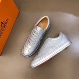 Hermès Tan Loafer Flats - Back View