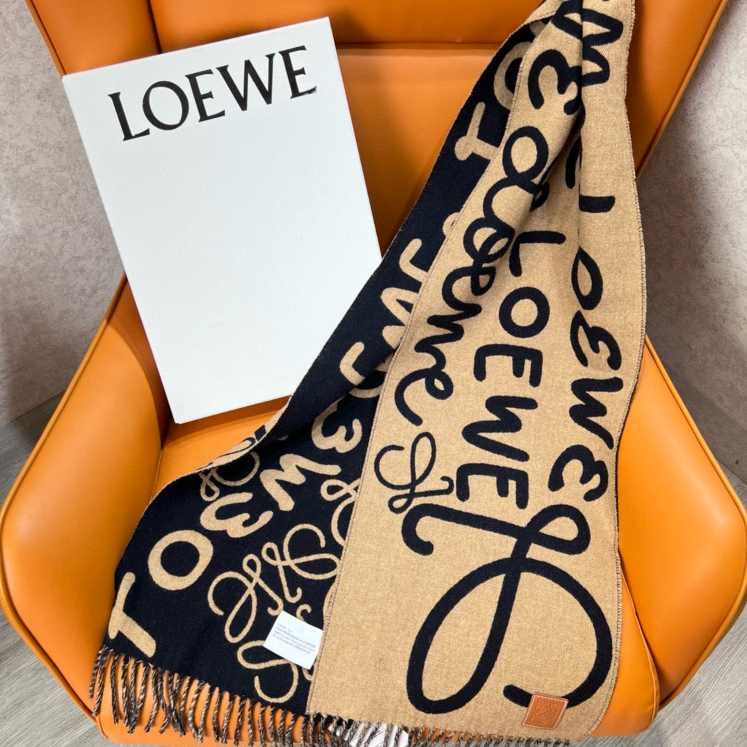 Scarves- Loew Scarf Luxury Designer Silk Scarf