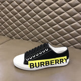 Burberry Camel Classic Ballet Flats - Heel Detail View